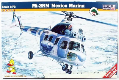 Mistercraft D150 1/72 Mi-2 (Meksika Donanması) Helikopteri Demonte Plastik Maketi