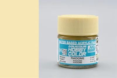 Gunze H318 10 ml. Radome, Aqueous Serisi Maket Boyası