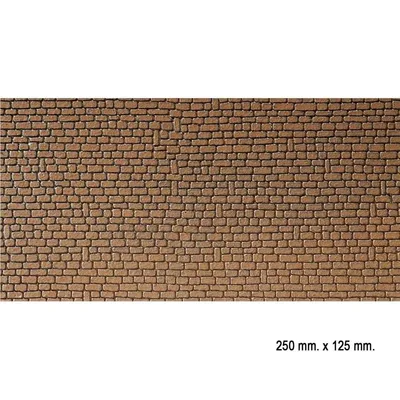 Faller 170611 1/87 Kum Taşı Duvarı Desenli Dekor Levhası - 25 X 12,5 Cm.