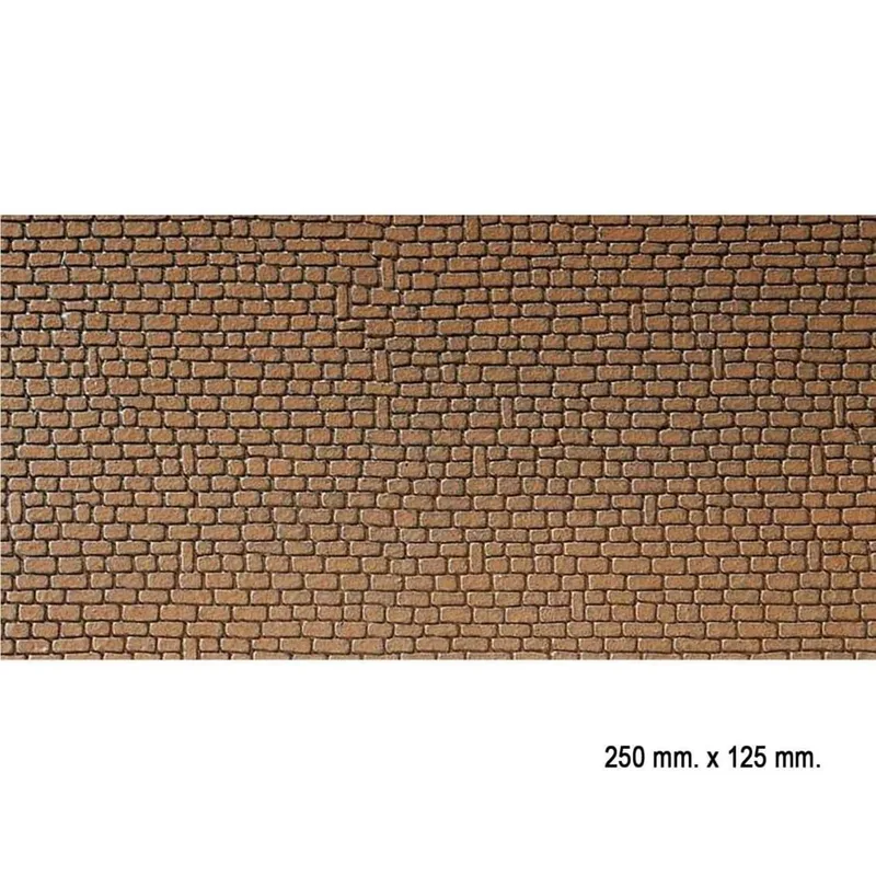 Faller 170611 1/87 Kum Taşı Duvarı Desenli Dekor Levhası - 25 X 12,5 Cm.