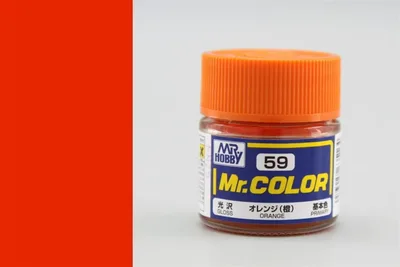 Gunze C059 10 ml. Orange, Mr.Color Serisi Maket Boyası