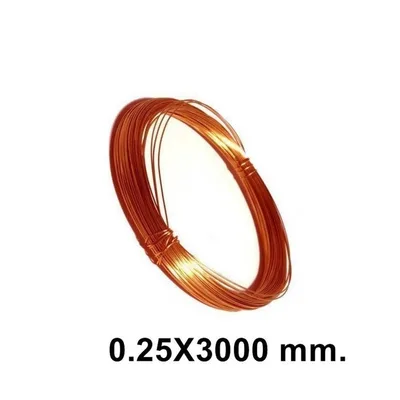 80031 TEL-3 METRE-BAKIR - Ø 0,25MM.