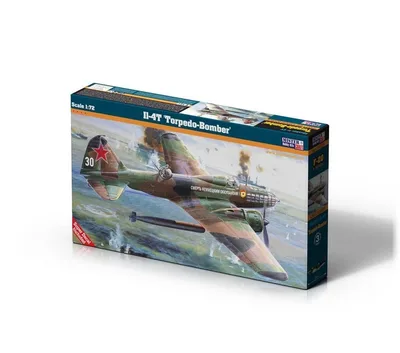 Mistercraft F020 1/72 IL-4T Torpido Uçağı Demonte Plastik Maketi