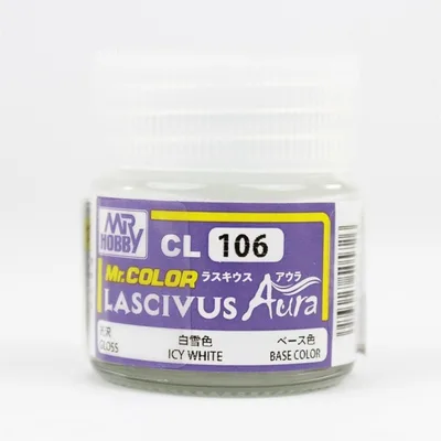 Gunze CL106 10 ml. Lascivus Icey White, Mr.Color Serisi Maket Boyası