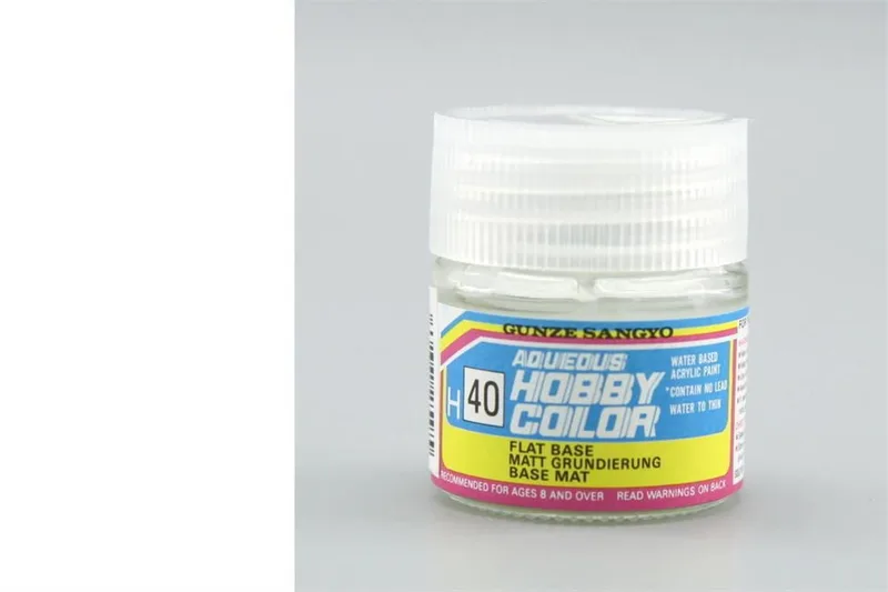 Gunze H040 10 ml. Flat Base, Aqueous Serisi Maket Boyası