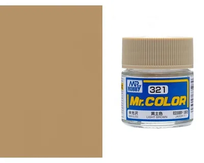 Gunze C321 10 ml. Light Brown, Mr.Color Serisi Maket Boyası