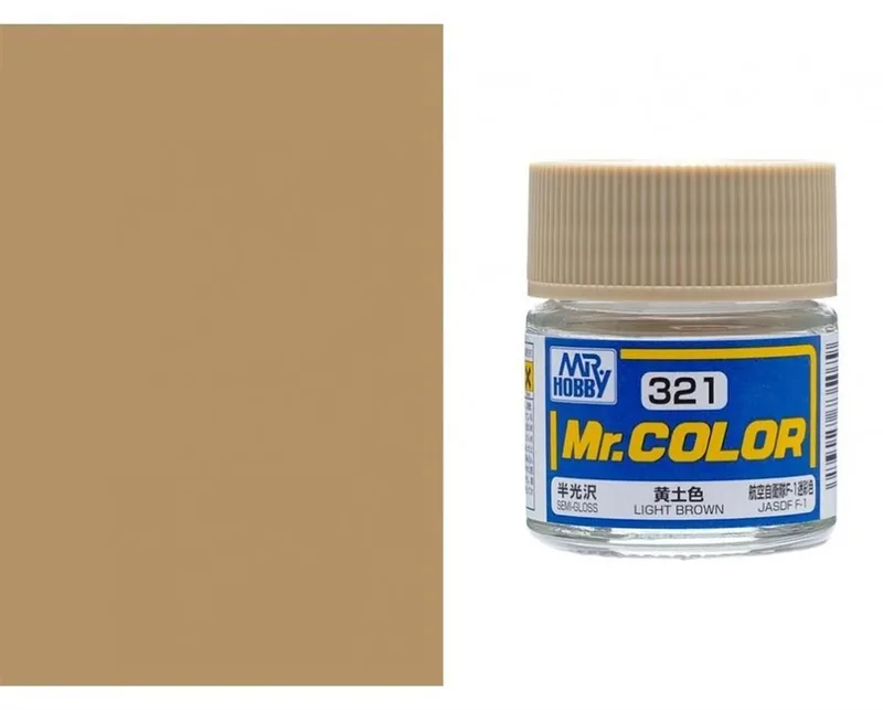 Gunze C321 10 ml. Light Brown, Mr.Color Serisi Maket Boyası