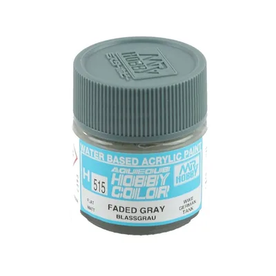 Gunze H515 10 ml. Faded Gray (Blassgrau), Aqueous Serisi Maket Boyası
