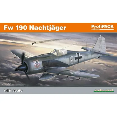 EDUARD 8177 1/48 Fw 190A Nachtjäger Uçak Maketi