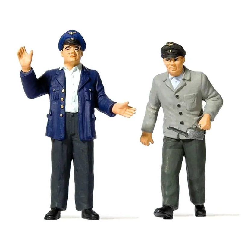 Preiser 44918 1/22,5 Ölçek lokführer und heizer Figürleri