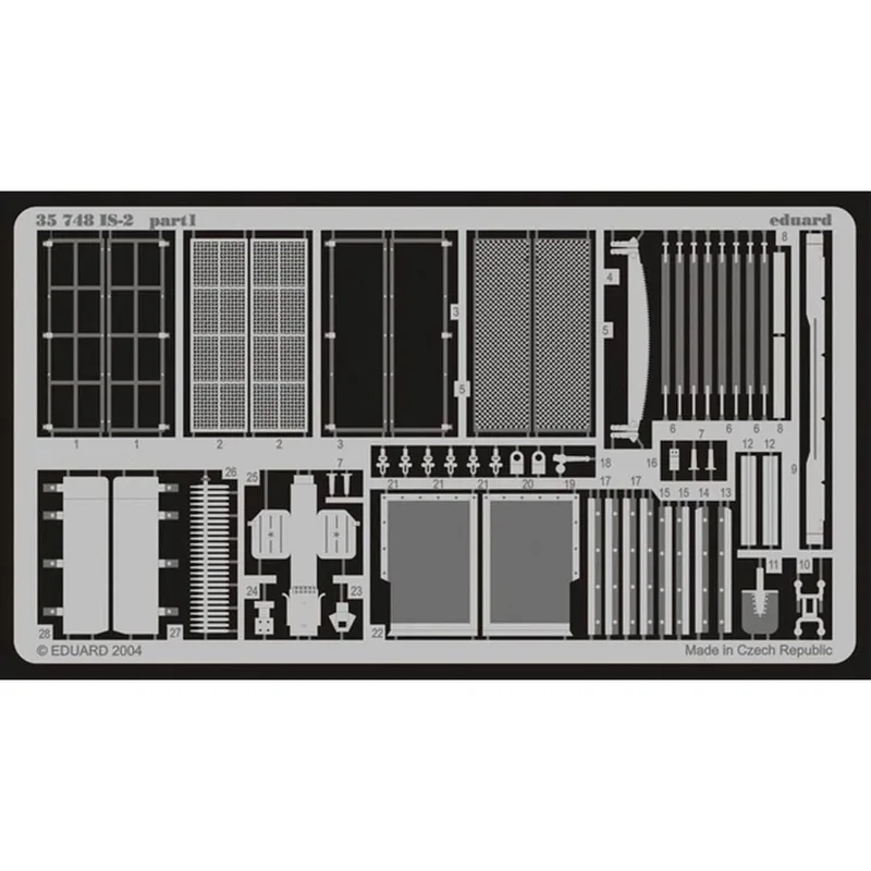 EDUARD 35748 1/35 IS-2 FOR ITALERI/ZVEZDA Maket De