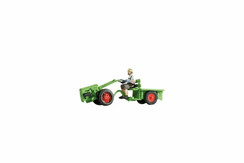 Noch 16750 1/87 Çapa Motoru ve Sürücüsü Figür Seti