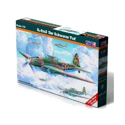 Mistercraft C026 1/72 IL-2m3 (Der Schwarze Tod) Savaş Uçağı Demonte Plastik Maketi