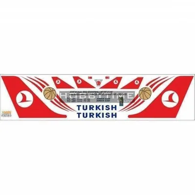 Babibi DAT01070 1/144 Thy, Airbus A340, 2002 Basketball Wc, Dekal Çıkartma