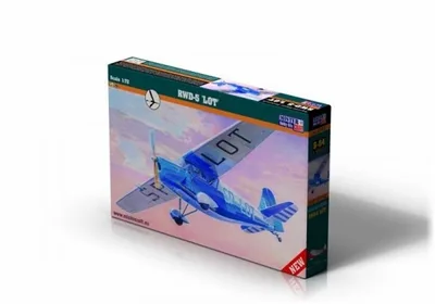 Mistercraft B084 1/72 RWD-5 Lot Savaş Uçağı Demonte Plastik Maketi