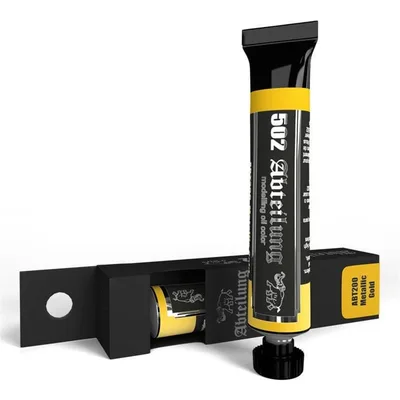 AK Interactive ABT200 Metallic Gold, 20 ml. Yağlı Boya