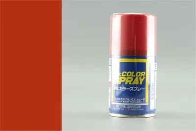 Gunze S075 100 ml. Metallic Red, Sprey Mr.Color Serisi Maket Boyası