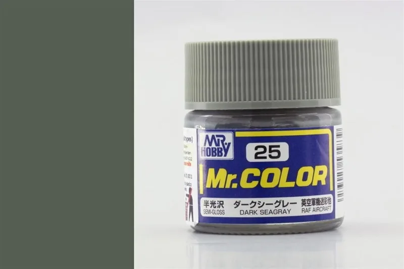 Gunze C025 10 ml. Dark Seagray, Mr.Color Serisi Maket Boyası