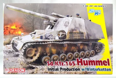 Dragon 6876 1/35 Sd.Kfz.165 Kundağı Motorlu Obüs Maketi w/Winterketten