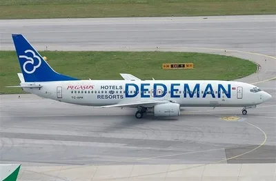 Babibi DAT01045 1/144 Pegasus, Boeing 737-800, Dedeman, Dekal Çıkartma