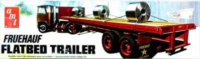617 1/25 Fruehauf Flatbed Trailer