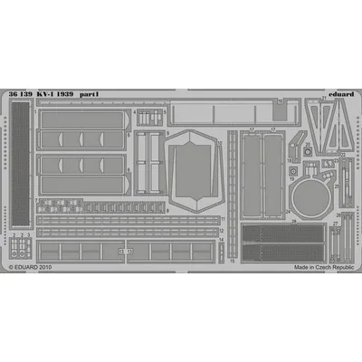 36139 KV-1 1939 - FOR TRU- STD.PHOTO ETCHED SETS