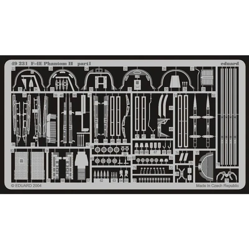 EDUARD 49231 1/48 F-4E Maket Detay Seti