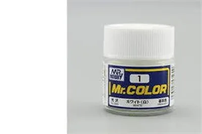 Gunze C001 10 ml. White, Mr.Color Serisi Maket Boyası