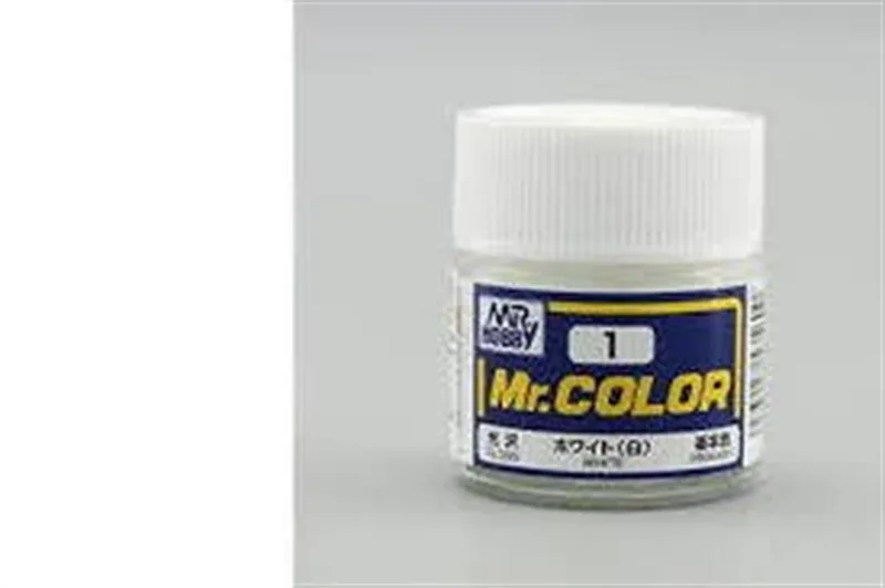Gunze C001 10 ml. White, Mr.Color Serisi Maket Boyası