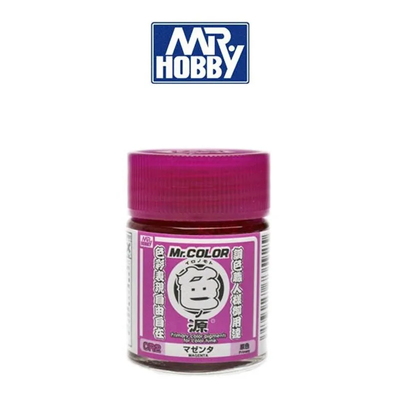 Gunze CR2 10 ml. Primary Color Pigments Magenta, Mr.Color Serisi Maket Boyası
