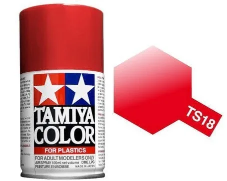 TS-18 Metallic Red 100ml Enamel Boya