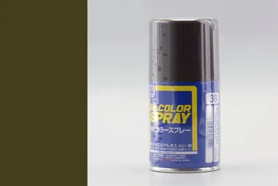 Gunze S038 100 ml. Olive Drab (2), Sprey Mr.Color Serisi Maket Boyası