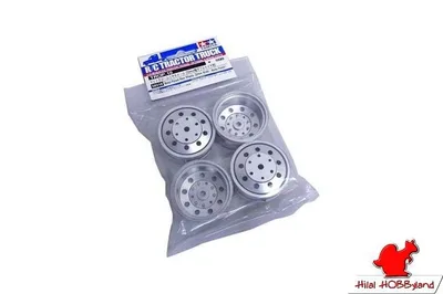 Tamiya Metal-Plated Rear Wheels (22mm Matt)