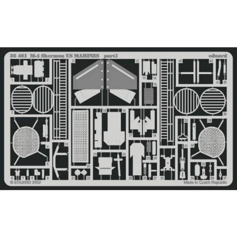 EDUARD 35461 1/35 M-4 Sherman US MARINES FOR ITALE