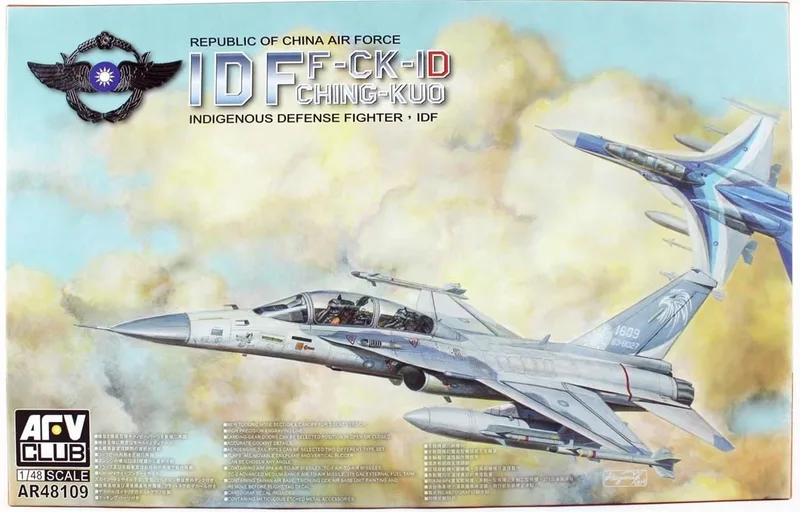 AFV Club AR48109 1/48 IDF F-CK-1D (Double Seat) Savaş Uçağı Demonte Plastik Maketi