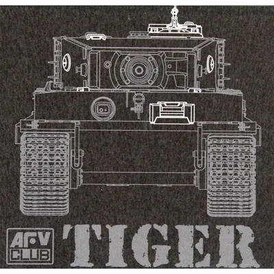 AFV Club AC35004 1/35 TIGER I Geç Dönem, Şeffaf Periskop Demonte Plastik Maketi