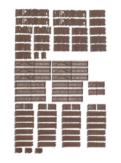 Noch 13095 1/87 Bahçe Çitleri Demonte Plastik Maketi
