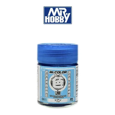 Gunze CR1 10 ml. Primary Color Pigments Cyan, Mr.Color Serisi Maket Boyası