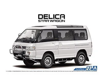 05233 1/24 MITSUBISHI P35W DELICA STAR WAGON 91
