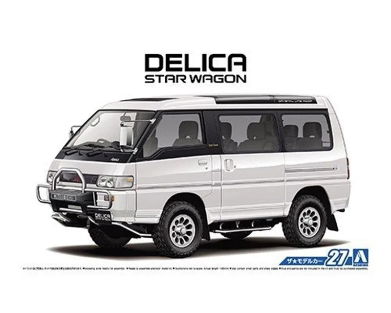 05233 1/24 MITSUBISHI P35W DELICA STAR WAGON 91