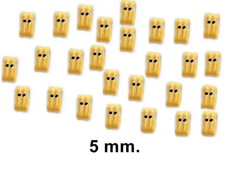 80011 BLOK VE PALANGA-20 ADET-AHŞAP - 5 MM.