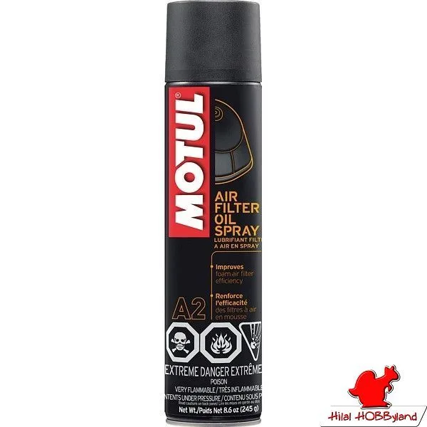Motul - A2 Air Filter Oil Spray Hava Filtresi Yağı (400 ml)