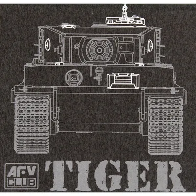 AFV Club AC35004 1/35 TIGER I Geç Dönem, Şeffaf Periskop Demonte Plastik Maketi
