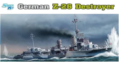 1064 1/350 GERMAN Z 26 DESTROYER