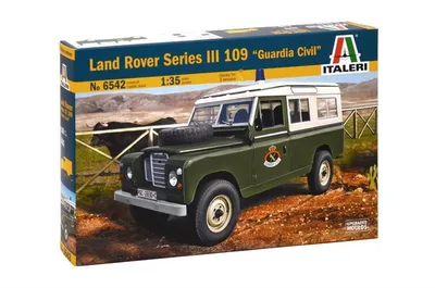 Italeri 6542S 1/35 Land Rover III 109 (Sivil Muhafız) Askeri Araç Demonte Plastik Maketi